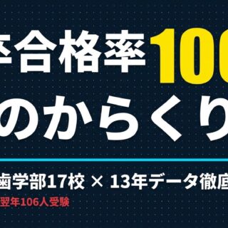 歯科医師国家試験の新卒合格率100%のからくり｜卒業しても受験しない